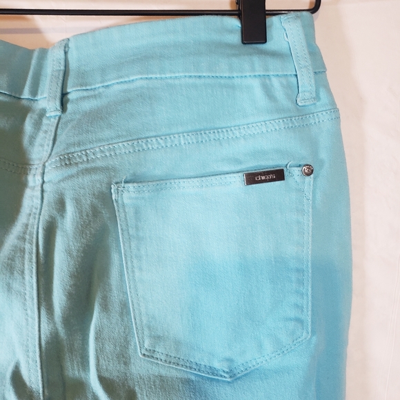 Chicos the so slimming girlfriend crop chicos size 1 = 8 medium - Picture 6 of 7